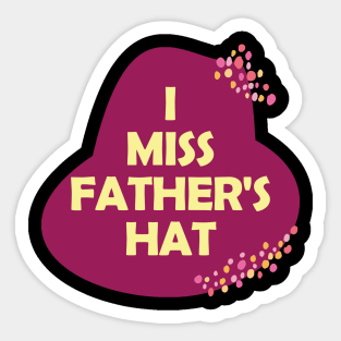 Dad Heaven Sticker